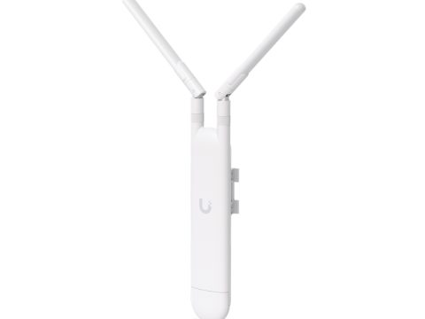 Беспроводная точка доступа, Ubiquiti, UAP-AC-M, Unifi Mesh, 802.11a/b/g/n/ac, AC1200, 1 порт 10/100/1000 RJ45, 200 клиентов, PoE 802.3af, с адаптером питания