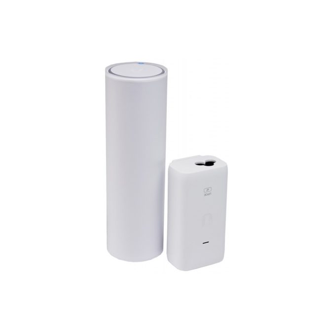 Беспроводная точка доступа, Ubiquiti, UAP-FlexHD, Unifi, 802.11a/b/g/n/ac, AC2000, 1 порт 10/100/1000 RJ45, 200 клиентов, PoE 802.3af, с адаптером питания, внутренняя, внешняя