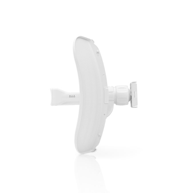 Беспроводной маршрутизатор, Ubiquiti, LBE-M5-23, LiteBeam, 1 порт 10/100 RJ-45, 100 Mbps, Passive Poe 24V, адаптер в комплекте, внешняя