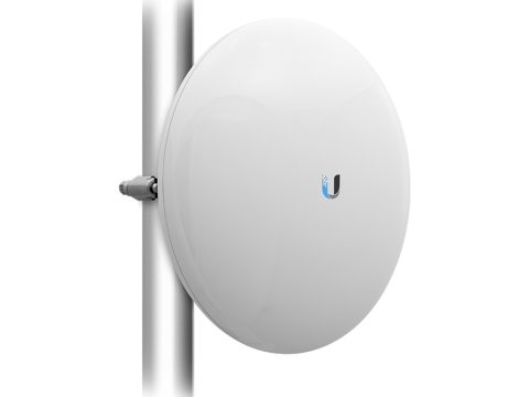 Беспроводной маршрутизатор, Ubiquiti, NBE-5AC-Gen2, NanoBeam, 2 порта 10/100/1000 RJ-45, 450 Mbps, Passive Poe 24V, адаптер в комплекте, внешняя