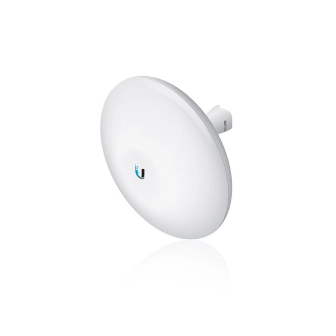 Беспроводной маршрутизатор, Ubiquiti, NBE-M5-16, NanoBeam, 1 порт 10/100 RJ-45, 150 Mbps, Passive Poe 24V, адаптер в комплекте, внешняя