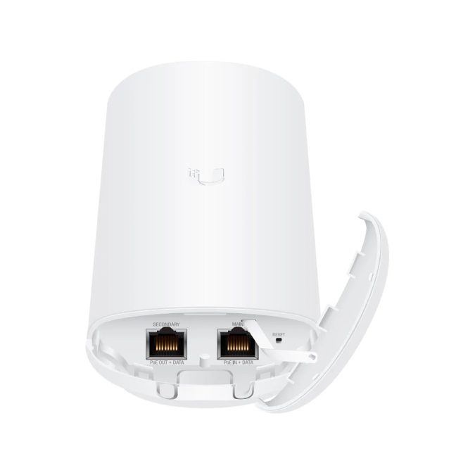 Беспроводной маршрутизатор, Ubiquiti, NS-5AC, NanoStation, 1 порт 10/100/1000 RJ-45, 450 Mbps, 15+ км, Passive Poe 24V, адаптер в комплекте, внешняя