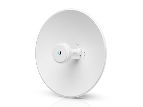 Беспроводной маршрутизатор, Ubiquiti, PBE-2AC-400, PowerBeam, 1 порт 10/100/1000 RJ-45, 450 Mbps, Passive Poe 24V, адаптер в комплекте, внешняя