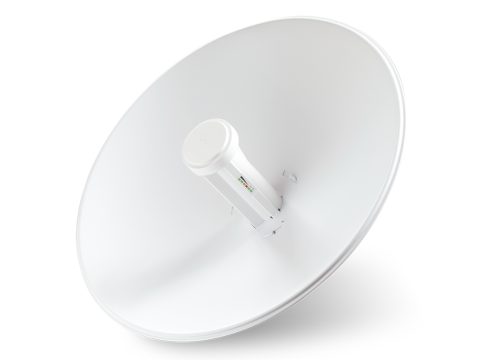 Беспроводной маршрутизатор, Ubiquiti, PBE-M5-400, PowerBeam, 1 порт 10/100/1000 RJ-45, 150 Mbps, Passive Poe 24V, адаптер в комплекте, внешняя, КОМПЛЕКТ: PBE-M5-400, АНТЕННА, ЭЛЕМЕНТЫ КРЕПЛЕНИЯ (2 шт), ИТОГО 4 части
