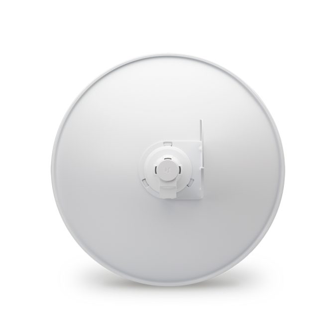 Беспроводной маршрутизатор, Ubiquiti, PBE-M5-400, PowerBeam, 1 порт 10/100/1000 RJ-45, 150 Mbps, Passive Poe 24V, адаптер в комплекте, внешняя, КОМПЛЕКТ: PBE-M5-400, АНТЕННА, ЭЛЕМЕНТЫ КРЕПЛЕНИЯ (2 шт), ИТОГО 4 части