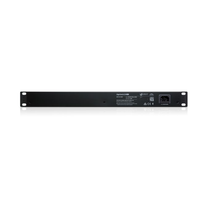 Коммутатор, Ubiquiti, ES-24-250W, EdgeSwitch, Управляемый L2+, 24 порта 10/100/1000 Mbps RJ45 PoE, 802.3af/at, бюджет 250W, 2 порта Ethernet SFP, Стоечный