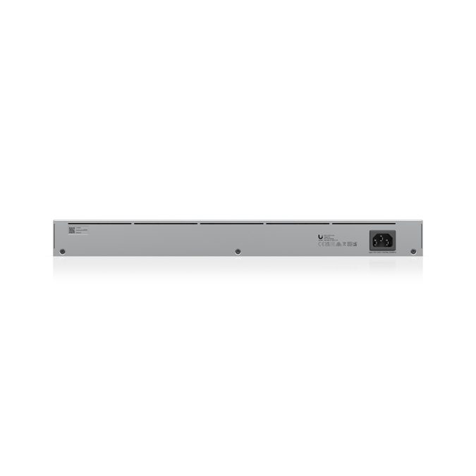 Коммутатор, Ubiquiti, USW-16-POE, Unifi Switch, Управляемый L2, 8 портов 10/100/1000 Mbps RJ45 PoE, 802.3af/at, бюджет 42W, 8 портов 10/100/1000 Мбит/с RJ45, 2 порта SFP, Стоечный