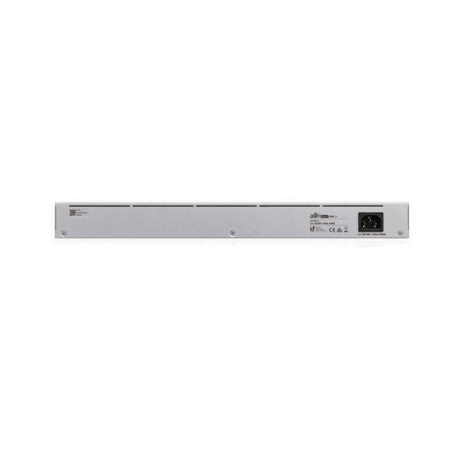 Коммутатор, Ubiquiti, USW-24, Switch, управляемый L2, 24 порта 10/100/1000 Mbps RJ45, 2 порта SFP, 1.3" тачдисплей, Стоечный