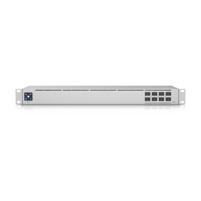 Коммутатор, Ubiquiti, USW-Aggregation, Switch, управляемый L2, 8 портов 10G SFP+, Стоечный