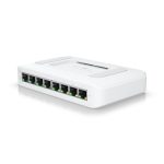Коммутатор, Ubiquiti, USW-Lite-8-POE, Unifi Switch, Управляемый L2, 4 порта 10/100/1000 Mbps RJ45 PoE+, 802.3af/at, бюджет 52W, 4 порта 10/100/1000 Мбит/с RJ45, Настольный/настенный