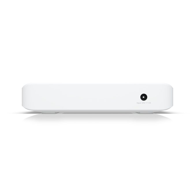 Коммутатор, Ubiquiti, USW-Lite-8-POE, Unifi Switch, Управляемый L2, 4 порта 10/100/1000 Mbps RJ45 PoE+, 802.3af/at, бюджет 52W, 4 порта 10/100/1000 Мбит/с RJ45, Настольный/настенный