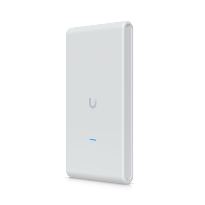 Беспроводная точка доступа, Ubiquiti, U6-Mesh-Pro, 802.11a/b/g/n/ac/ax, AX3000, 2 порта 10/100/1000 RJ45, 250 клиентов, PoE 802.3af, с адаптером питания, Уличная