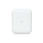 Беспроводная точка доступа, Ubiquiti, U7-Pro-Outdoor, UniFi, 802.11a/b/g/n/ac/ax/be, BE9300, 1 порт 1/2.5 Gbps RJ45, 300 клиентов, PoE+802.3at, без адаптера питания, внешняя, Уличная