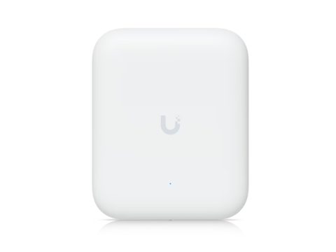 Беспроводная точка доступа, Ubiquiti, U7-Pro-Outdoor, UniFi, 802.11a/b/g/n/ac/ax/be, BE9300, 1 порт 1/2.5 Gbps RJ45, 300 клиентов, PoE+802.3at, без адаптера питания, внешняя, Уличная