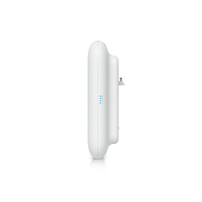 Беспроводная точка доступа, Ubiquiti, U7-Pro-Outdoor, UniFi, 802.11a/b/g/n/ac/ax/be, BE9300, 1 порт 1/2.5 Gbps RJ45, 300 клиентов, PoE+802.3at, без адаптера питания, внешняя, Уличная