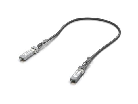 Кабель прямого подключения, Ubiquiti, UACC-DAC-SFP10-0.5M, SFP+/SFP+, 1/10GE, 0,5 метра