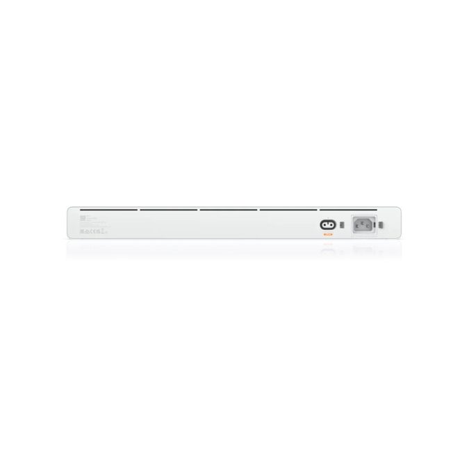 Сетевой коммутатор, Ubiquiti, UISP-S-Pro, UISP Switch, управляемый L2, 24 порта 100/100/1000 Mbps RJ-45 (LAN1–16 с пассивным PoE 27В), uplink/downlink, сенсорный ЖК-дисплей, Passive PoE, бюджет 220Вт, 4 порта SFP+ , Стоечный