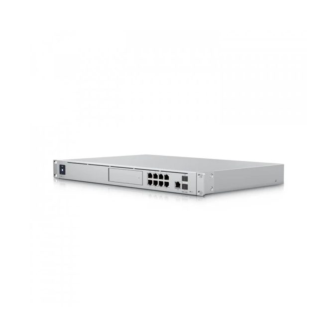 Сетевой маршрутизатор, Ubiquiti, UDM-SE, Dream Machine Special Edition, WAN: 1x2.5GbE RJ45 + 1x10GbE SFP+, LAN: 8x1GbE RJ45 (6x802.3af, 2x802.3at PoE+), 1x10GbE SFP+ LAN, 1.3" сенсорный экран, Встроенный AC100–240V, max 50Вт без PoE. PoE output до 130Вт. поддержка USPRPS