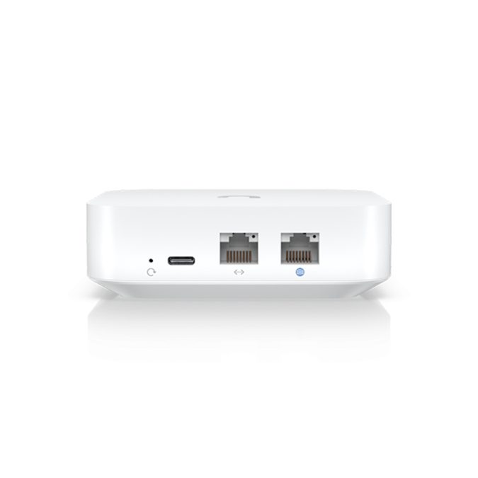 Сетевой Маршрутизатор, Ubiquiti, UXG-Lite, Next-Gen Gateway, 1хGbE RJ45 WAN, 1хGbE RJ45 LAN, USB-C 5V/3A (адаптер включён), 3.83Вт, Компактный настольный