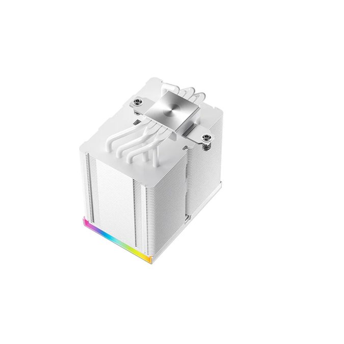 Кулер для процессора, Deepcool, AK500 DIGITAL PRO WH, Intel 20хх/1851/1700/1200/115х и AMD AM5/AM4, 240W, 120мм, 500-1750±10%/об/м, 60,89 CFM, 25 dB(A), 4 pin PWM/9 pin(USB 2.0)/3pin (+5V-D-G ARGB), 129х117х162мм, Белый