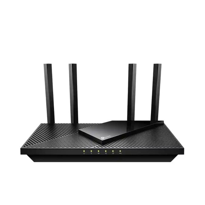Маршрутизатор, TP-LINK, Archer AX3000, Wi-Fi 6, 802.11ax/ac/n/a 5 ГГц, 802.11ax/n/b/g 2,4 ГГц, 44 MU-MIMO. 1 порт WAN 2,5 Гбит/с. 8 гигабитных портов LAN