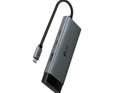 Концентратор USB, TP-Link, UH7020C, 7-портовый концентратор USB Type-C