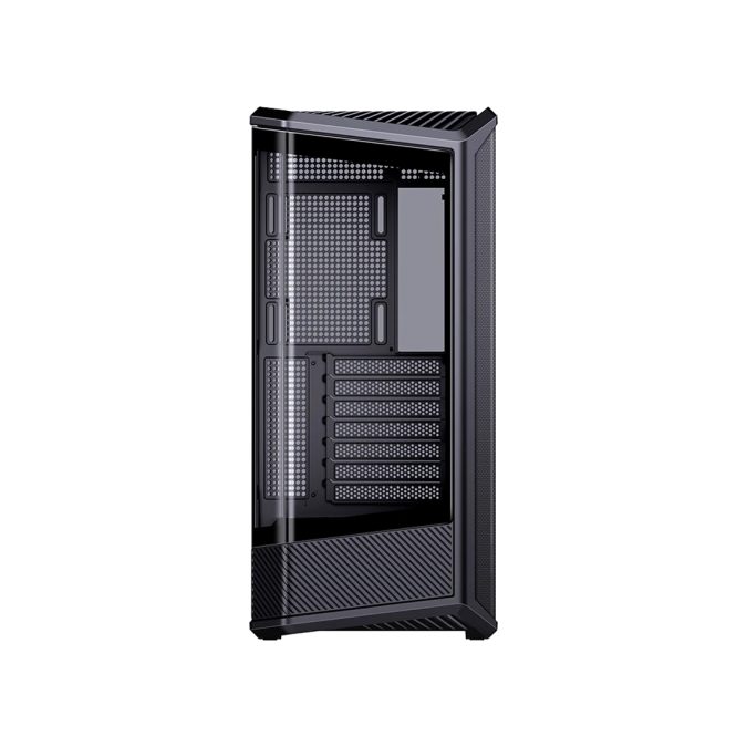 Компьютерный корпус, Jonsbo, D400 Black, Mid-Tower, ATX/M-ATX/m-ITX, Type-C*1/USB3.0*2, Audio+Mic, Высота процессорного кулера до 169 мм, Длина VGA до 450 мм, 1*2.5"/1*3,5", Сталь, Пластик, Закаленное стекло, 488*239*514, Без Б/П, Черный