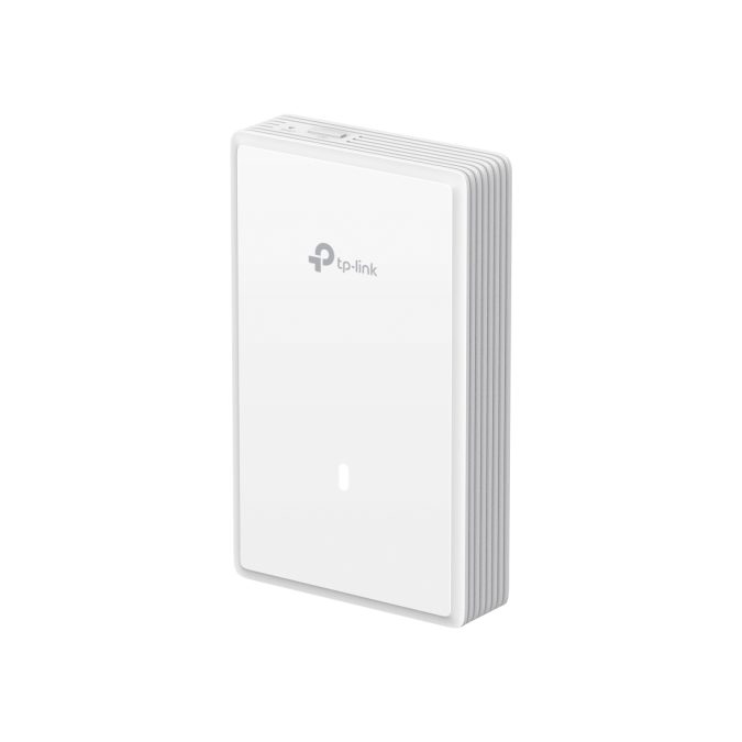 Wi-Fi точка доступа, TP-Link, EAP725-Wall, 802.11 a/b/g/n/ac/ax/be, BE3600,1  2.5G порт PoE-In + 1  2.5G транзитный порт + 2  гигабитных порта RJ45.