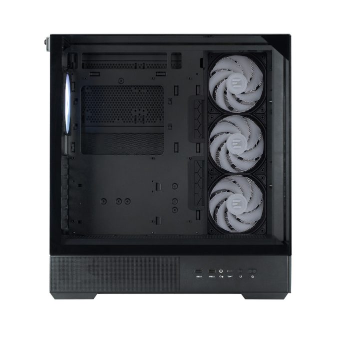 Компьютерный корпус, Zalman, P40 Prism Plus Black, P40 Prism Plus Black, ATX, 3*3.5"/2*2.5", Высота кулера до 165 мм, Длина VGA до 420 мм, 452х235х495 мм, Без Б/П, Черный