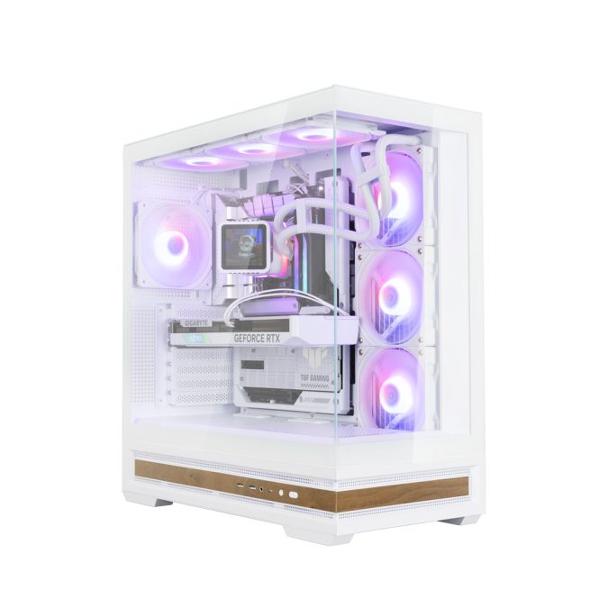 Компьютерный корпус, Zalman, P40 NAMU White, P40 NAMU White, ATX, 2*3.5"/1*2.5", Высота кулера до 165 мм, Длина VGA до 420 мм, 452х235х492 мм, Без Б/П, Белый