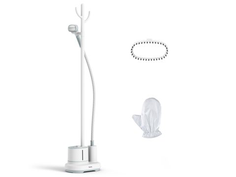 Отпариватель вертикальный ,Tefal, Origin Home IT3274E1, Объем 1.4л, 3 режима, Подача пара 42 г/мин, Время нагрева 45с, Время работы до 35 мин, Длина шнура 2м, Эвкалиптовый/Белый