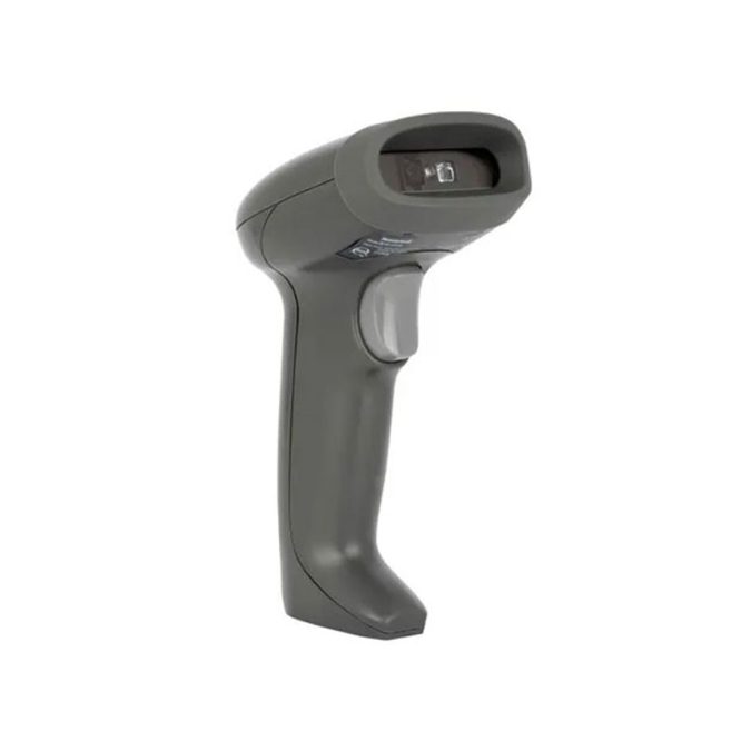Сканер штрих-кода, Honeywell, HH490 (HH490-R1-1USB-1-R), ручной, проводной, с подставкой, 1D/2D, кабель 1.5м, черный