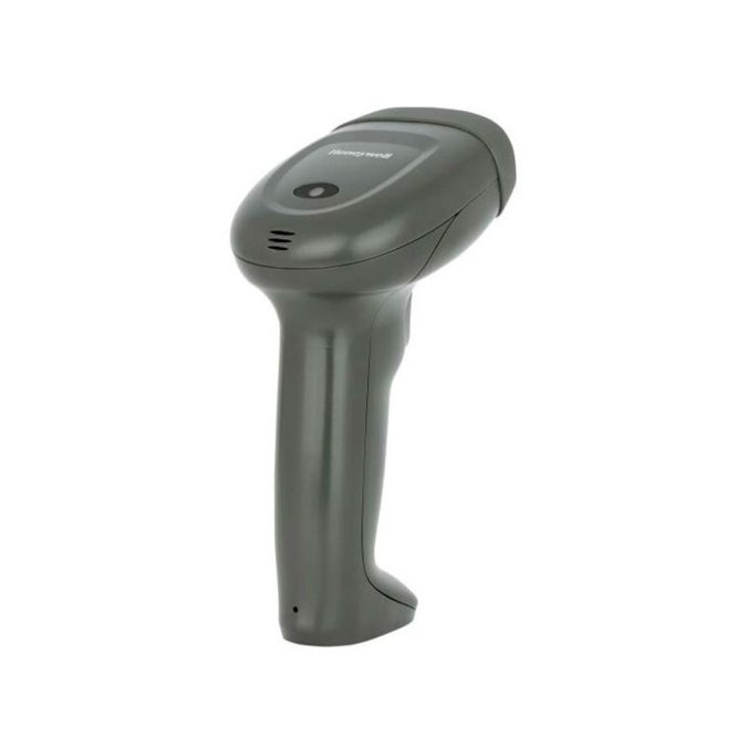 Сканер штрих-кода, Honeywell, HH490 (HH490-R1-1USB-1-R), ручной, проводной, с подставкой, 1D/2D, кабель 1.5м, черный