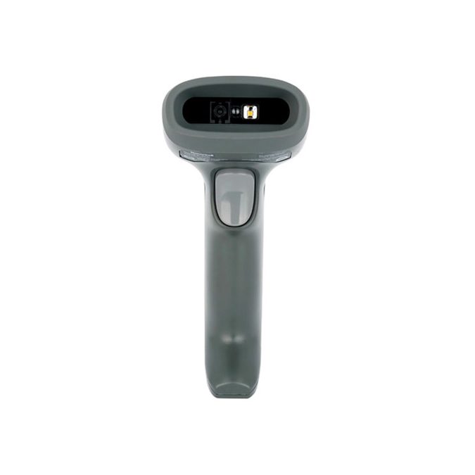 Сканер штрих-кода, Honeywell, HH490 (HH490-R1-1USB-1-R), ручной, проводной, с подставкой, 1D/2D, кабель 1.5м, черный