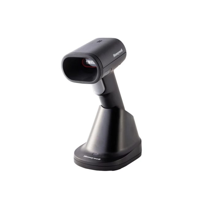 Сканер штрих-кода, Honeywell, HH492 (HH492-R1-1USB-5), ручной, беспроводной, 1D/2D, Bluetooth, с подставкой, черный