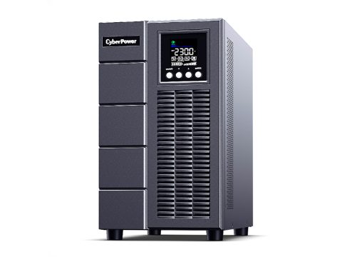 Источник бесперебойного питания, CyberPower, OLS3000EA, Мощность 3000ВА/2700Вт, OLS-серия, Ol-Line, Напольный, LCD/Smart/USB/RS-232/EPO/Relay, AVR: 190-300В, АКБ: 12В/9Ач х 6, Вых: 6xIEC C13/1xIEC C19/Клеммный блок, Чёрный