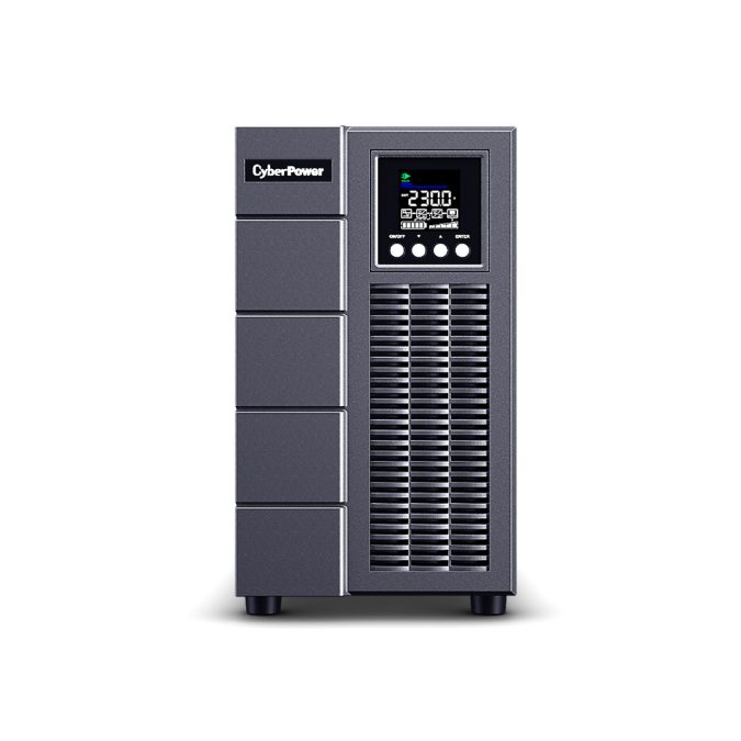 Источник бесперебойного питания, CyberPower, OLS3000EA, Мощность 3000ВА/2700Вт, OLS-серия, Ol-Line, Напольный, LCD/Smart/USB/RS-232/EPO/Relay, AVR: 190-300В, АКБ: 12В/9Ач х 6, Вых: 6xIEC C13/1xIEC C19/Клеммный блок, Чёрный