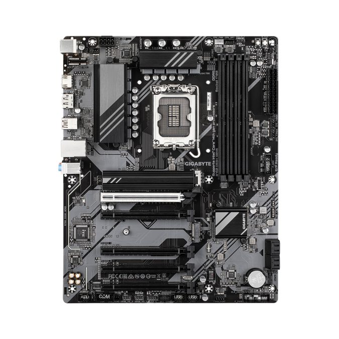 Материнская плата, Gigabyte, B760 DS3H GEN5 (4719331872892), LGA1700, iB760, 4xDDR5 4400/4800/5200/5600, 4xSATA3, 2xM.2 (PCI-E 4.0x4/x2), Raid, 1хDP, 1xHDMI, 5xPCI-Ex16, ATX