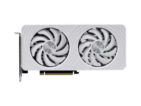 Видеокарта, PALIT, RTX5060Ti WHITE OC 8GB (4710562245660), (NE7506TU19P1-GB2062M), GDDR7, 128bit, 3-DP, HDMI, 291.9*116.6*41.3 мм, Цветная коробка