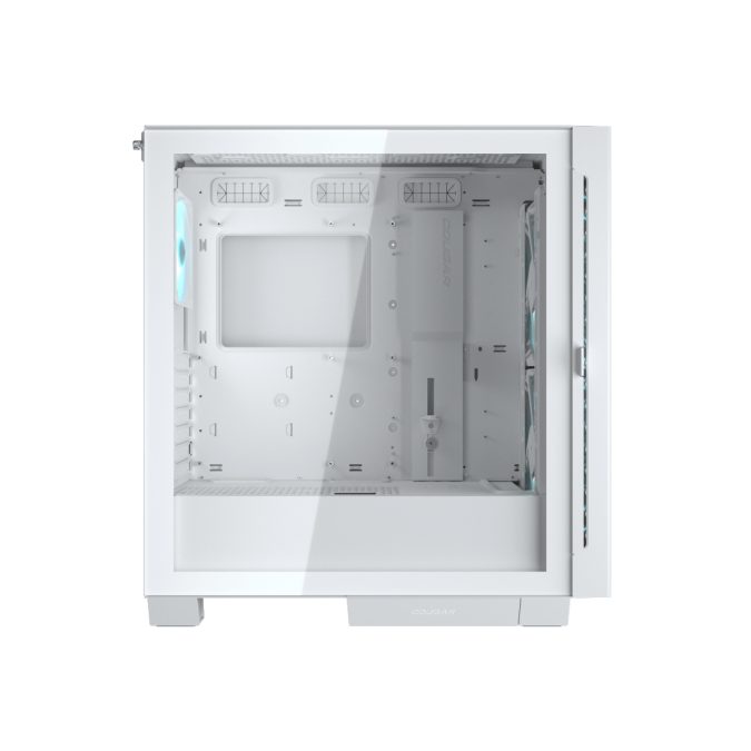 Компьютерный корпус, Cougar, Airface ECO RGB White, E-ATX/CEB/ATX/Micro ATX/Mini ITX, USB Type-C/2*3.0, HD-Audio+Mic, Кулер 2*18см/1*12см ARGB, Высота процессорного кулера до 190 мм, Длина VGA до 390мм, 2*3.5"/2*2.5", Толщина 0,6мм, 509x240x480мм, Без Б/П, Белый