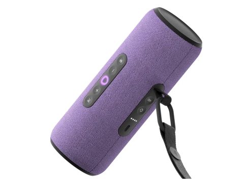 Портативная умная колонка, Яндекс, YNDX-00030VIO, Яндекс Станция Стрит с Алисой, 30 Вт, 3 микрофона, 80 - 20 000 Гц, Wi-Fi (2,4–5 ГГц), Bluetooth 5.0, Фиолетовый