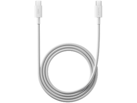 Интерфейсный кабель, Xiaomi6A Braided USBC – USBC, BHR087AGL/K36350, 2м, 480Мбит/с,6А, 120Вт, +TPE, +PET, Белый