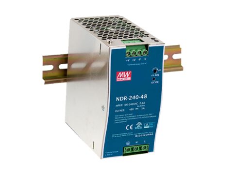 Блок питания, Mean Well, NDR-240-48, 240W