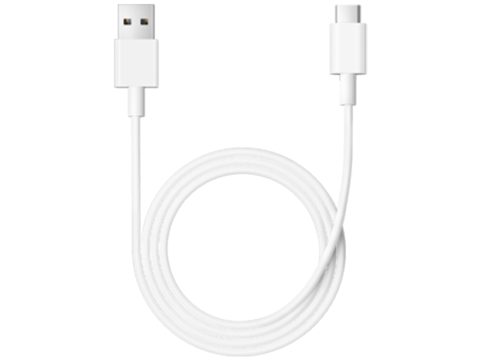 Интерфейсный кабель, Xiaomi,3A USB-A - USB-C Cable, BHR087GGL/K43220, USB-A - USB-C, K43220, TPE, 1 м, Белый