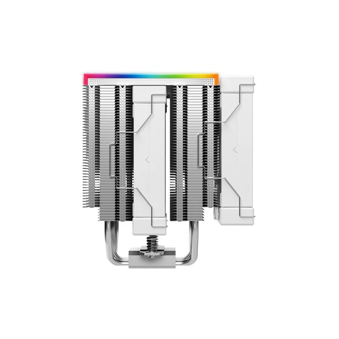Кулер для процессора, Deepcool, AK620 DIGITAL SE WH R-AK620-WHADMN-GJD, Intel 1851/1700/1200/115х и AMD AM5/AM4, 260W, 2*120мм, 500-1850±10%/об/м, 68.99 CFM, 28 dB(A), 4pin, 129х138х161мм, Белый