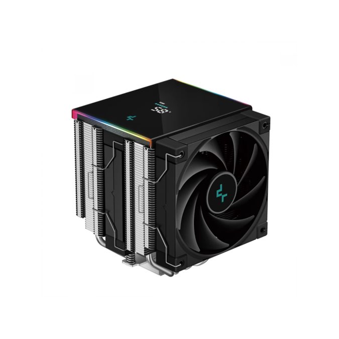 Кулер для процессора, Deepcool, AK620 DIGITAL SE R-AK620-BKADMN-GJD, Intel 1851/1700/1200/115х и AMD AM5/AM4, 260W, 2*120мм, 500-1850±10%/об/м, 68.99 CFM, 28 dB(A), 4pin, 129х138х161мм, Черный