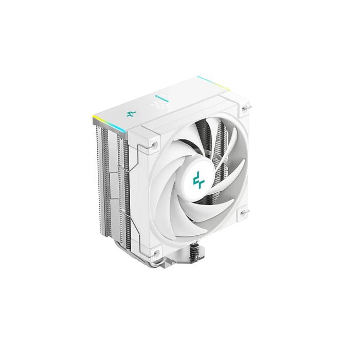 Кулер для процессора, Deepcool, AK400 DIGITAL SE WH R-AK400-WHADMN-GJD, Intel 1851/1700/1200/115х и AMD AM5/AM4, 220W, 120мм, 500-1850±10%/об/м, 68.99 CFM, 28 dB(A), 4pin, 126х97х157мм, Белый