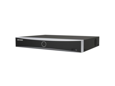 Сетевой видеорегистратор, Hikvision, DS-7608NXI-K1(D), 8 каналов, H.265+/H.265/H.264+/H.264, Разрешение записи: 4K, Full HD, D1, CIF, 80 Мбит/с, Интеллектуальная аналитика, Обнаружение движения 2.0, 1 SATA HDD 10 ТБ,