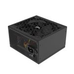 Блок питания, Aerocool, AERO WHITE, 550W, ATX, APFC, 20+4pin, 2*4+4pin, 6*Sata, 2*Molex, 2*PCI-E 6+2pin, Вентилятор 12см, Кабель питания, Чёрный