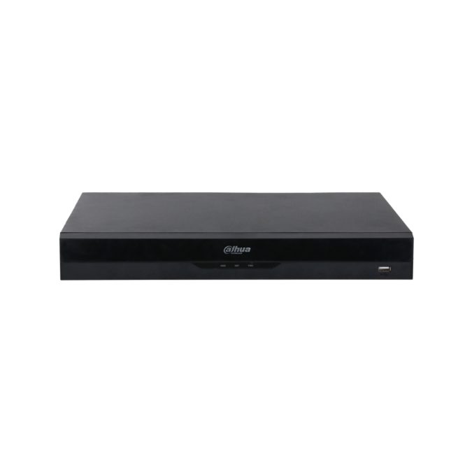 Сетевой видеорегистратор, Dahua, DHI-NVR5216-16P-EI2, 16 каналов, 16 PoE, 1U, 2HDD, WizSense